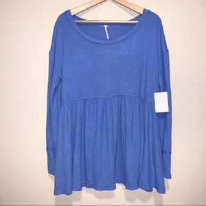 NWT Free People | Babydoll Long Sleeve Tunic
